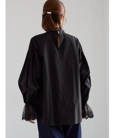 Te chichi レースカフスボリュームスリーブブラウス