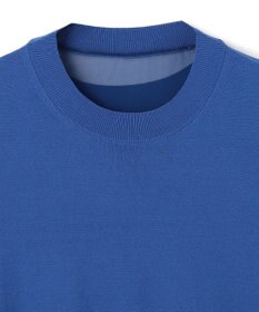 BEIGE， 【洗える】VALOIS / バックシフォンレーヤードニット