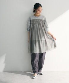 Green Parks メッシュドッキングレイヤーチュニック