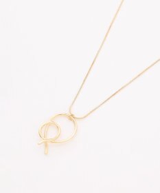 ANY ノットモチーフネックレス ゴールド