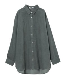 Green Parks 柔らかい細コールシャツ
