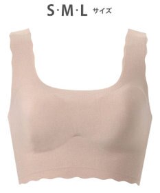 WACOAL 【GOCOCi ゴコチ】 ノンワイヤーブラ ハーフトップ まるでつけていないような着ごこち ムレにくい フラット仕上げ ホックなし CGG510 /ワコール