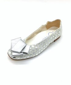 nouvelleRobe Oū サイズ追加【本革・高反発】Big Ribbon スクエアトゥ パンプス