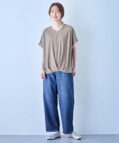 ANY カシュクールTシャツ