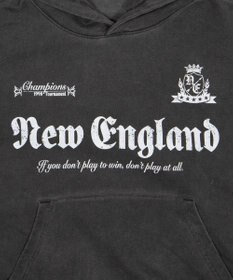 WEGO グラフィックバルーンクロップドプルパーカー