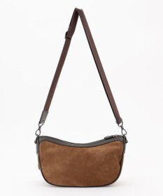 JOSEPH ABBOUD  【軽量/コンパクト】ライトスウェード ハーフムーン　バッグ