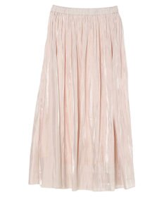 earth music&ecology シャイニーギャザースカート