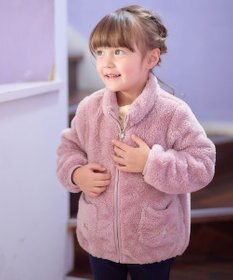 ANY KIDS ネコポケットボアブルゾン