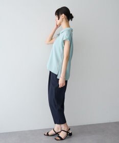 YECCA VECCA 【UVカット】サラサライージーテーパードパンツ