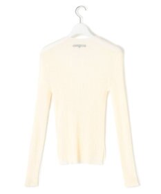 23区 S 【洗える】シアーリブハイネック ニット