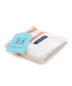 PRESENTERS ROOM モウカワイターノ / ハンドタオル　オレンジ×グレー