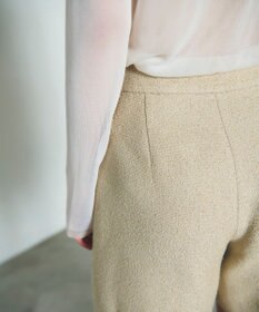 GRACE CONTINENTAL ツイードラップショートパンツ