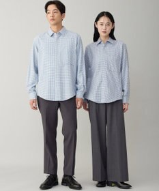 UNFILO MENS 【男女兼用】クリーンチェック ネルシャツ