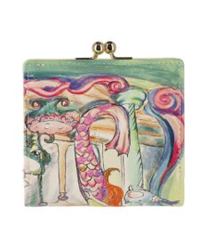 tsumori chisato CARRY マーメイドルーム 2つ折り財布 ミニ財布 がま口