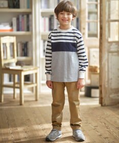J.PRESS KIDS 【100-130cm】ツイル フルレングスパンツ
