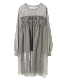 Green Parks メッシュドッキングレイヤーチュニック