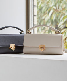 ANY SIS 【2WAY】メタルバックルワンショルダー バッグ グレージュ