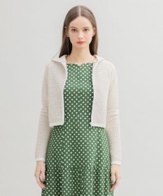 TOCCA 【洗える！】SCOOP フーディボレロ