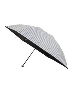 MOONBAT 【大きめ】マッキントッシュ フィロソフィー 晴雨兼用日傘 折りたたみ傘 ボーダー／遮光 遮熱 UV