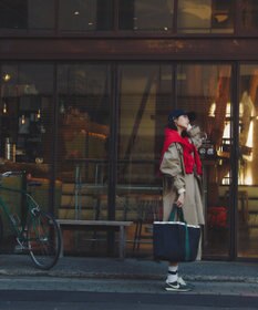 LeSportsac LG HANDLE ADJ TOTE/ディープシー/ボトルグリーンウェビング