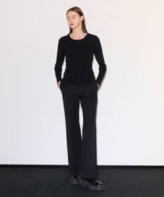 JOSEPH 【洗える】ストレッチシルクニット　ラウンドネック