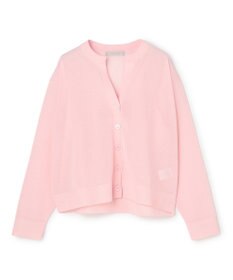 UNFILO シアーフォルムニット キーネックカーディガン