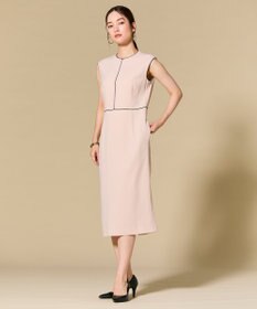 BEIGE， 【セットアップ対応】CINDY / クルーネックドレス