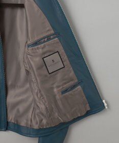 GOTAIRIKU 【24AW新作】シープレザー シングルカラーブルゾン