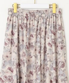 ANY SIS 【洗える】フルブルームフラワープリント スカート