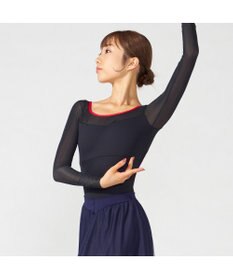 Chacott 【MADOKA SUGAI】ロングスリーブレオタード