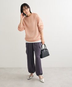 Green Parks ＳＥＴ２点２ｗａｙシャーリングニット＋インナー