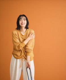 Green Parks ＳＥＴ２点２ｗａｙシャーリングニット＋インナー