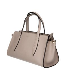 INTER-CHAUSSURES 【LORISTELLA】シュリンクレザーベーシックハンドバッグ