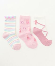 ANY KIDS 【3点セット】ソックス (リボン)