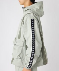 OP／FILA 【Kappa】オーバーシルエット バンダナイロントラックジャケット