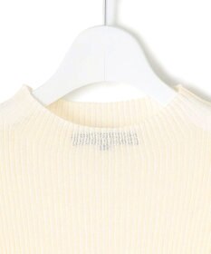 23区 S 【洗える】シアーリブハイネック ニット