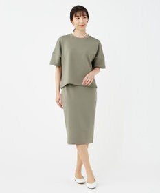 KASHIYAMA 【抗菌繊維】スタイリッシュジャージー トップス