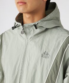 OP／FILA 【Kappa】オーバーシルエット バンダナイロントラックジャケット
