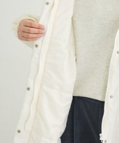 Green Parks シームレス中綿ドロストコート