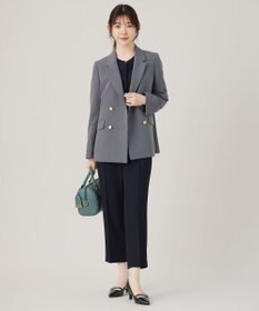 ANY SIS 【接触冷感・UVカット・速乾】コンフォートビューティサテン ブラウス