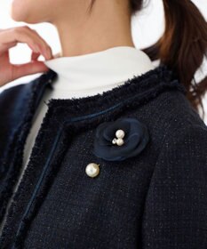 組曲 エアリーカメリアラペルピン