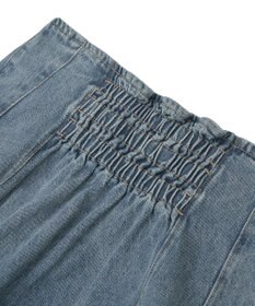 earth music&ecology ハイウエストフレアデニムスカート