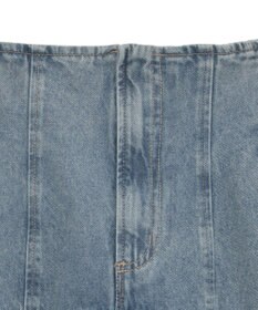 earth music&ecology ハイウエストフレアデニムスカート