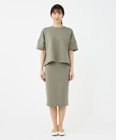 KASHIYAMA 【抗菌繊維】スタイリッシュジャージー トップス