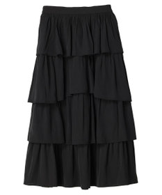 earth music&ecology フリルティアードスカート