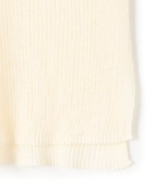 23区 S 【洗える】シアーリブハイネック ニット