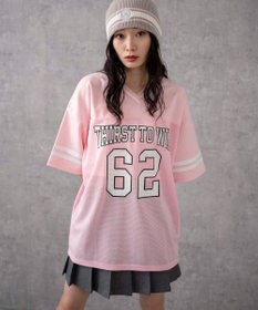 WEGO ナンバリングメッシュビッグT