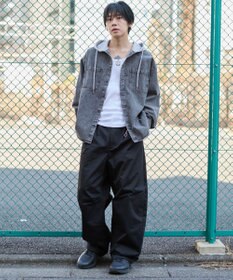 WEGO キーチャーム付きチノカーブパンツ