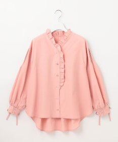 Feroux 【洗える】フリルシャツ ブラウス