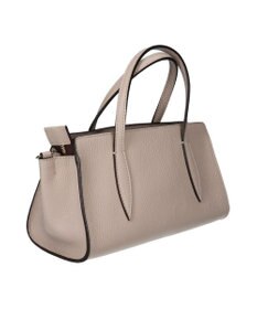 INTER-CHAUSSURES 【LORISTELLA】シュリンクレザーベーシックハンドバッグ